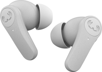 Kufje pa tela Fresh n Rebel Twins Rise, in ear, ANC, gri