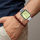 Rrip ore Tech Protect Milaneseband për Huawei Watch Fit 3, çelik inox, i zi