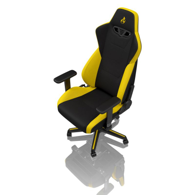 Karrige gaming Nitro Concepts S300, ergonomike, e zezë me të verdhë