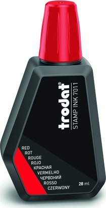 Bojë për vulë Trodat Stamp Ink Without Oil, 28 ml, e kuqe