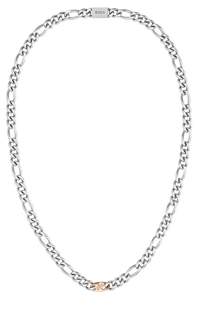Qafore për meshkuj Hugo Boss Rian 1580586, e argjendtë
