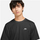 Блуза Nike Sportswear Club за мажи, памук, со кратки ракави, темно сива