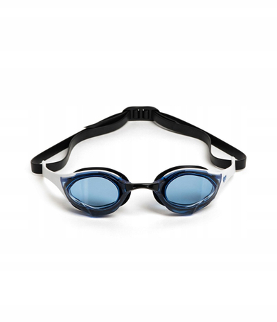 Syze noti Arena Cobra Edge Swipe, lente pasqyruese blu, kundër mjegullimit, bardh e zi