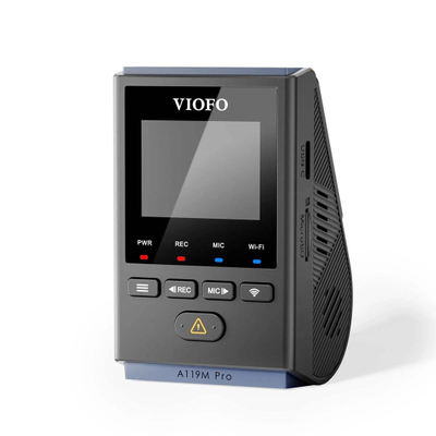 Kamerë makine VIOFO A119M Pro, 4K, GPS, Wi‑Fi, e zezë