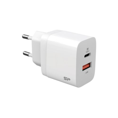 Karikues fast charging Silicon Power QM15, 18W, type-C, i bardhë