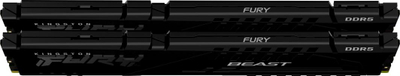 Memorie Kingston Fury Beast, DDR5, 16 GB, 6000 MHz, CL40, KF560C40BBK2-16