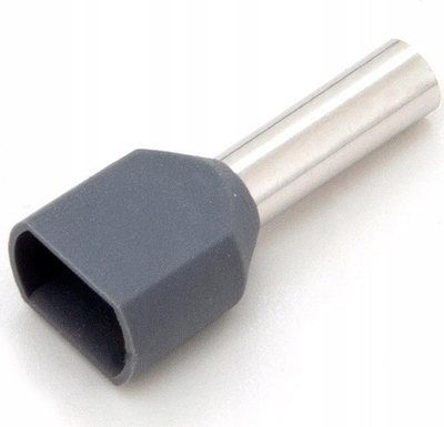 Tule izoluese dyshe kabllo ELS TKIP4012, 2x4 mm², set 100 copë, gri