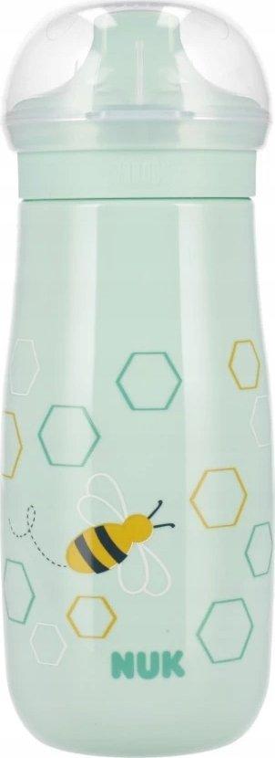 Shishe për kalamoj Nuk Mini-Me Sip, 300ml, +9 mujsh, jeshile Green Bee