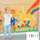 Set kunjash plastike Masterkidz Pegs For Board, 512 copë, 6 ngjyra, shumëngjyrëshe