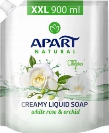 Sapun i lëngshëm Apart White Rose and Orchid Refill, 900 ml