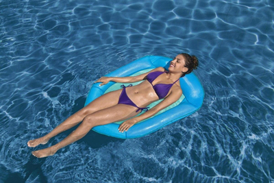 Dyshek fryrës pishine Bestway 43551, 106 x 95 x 16 cm, rrjetë ComfortCool
