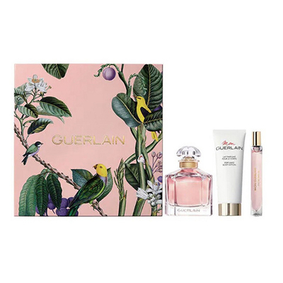 Set Guerlain Mon Guerlain - Eau de Parfum 100 ml + losion trupi 75 ml + Eau de Parfum 10 ml