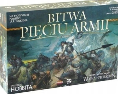 Lojë tavoline GALAKTA Hobbit The Battle of the Five Armies, kooperative, strategjike