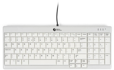 Tastierë BakkerElkhuizen Ultraboard 960 V2 Compact, layout gjerman DE, me kabllo, gri
