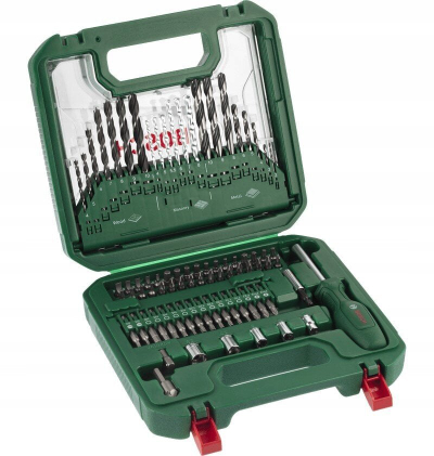 Set veglash dore Mixed Set M, 80 pjesë, me kuti organizuese, shumëngjyrësh