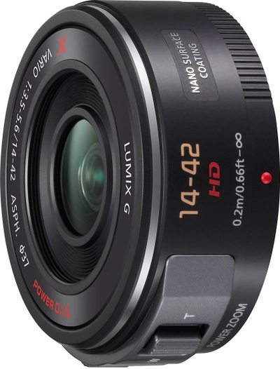Objektiv Panasonic Lumix G Vario 14-42mm F3.5-5.6, POWER O.I.S., i zi
