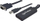 Kabllo adapter Manhattan 152426, HDMI në VGA, USB A, 0.3m, e zezë
