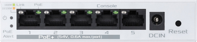Switch i menaxhuar ASUS ExpertWiFi EBP15, 5 porta Gigabit, 4 porta PoE+, i bardhë
