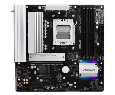 Математичка плочка ASRock A620AM Pro RS WIFI, лежиште AM5, DDR5, Micro ATX, црна