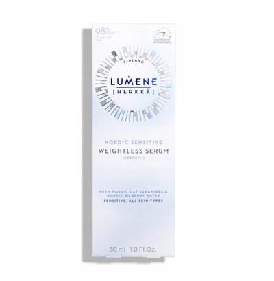 Серум за лице Lumene Nordic Sensitive Weightless, 30ml, за чувствителна кожа, без тежина