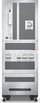 UPS trefazor APC Easy UPS 3S 30kVA, double conversion, pa bateri, i bardhë