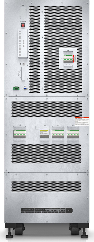 UPS trefazor APC Easy UPS 3S 30kVA, double conversion, pa bateri, i bardhë