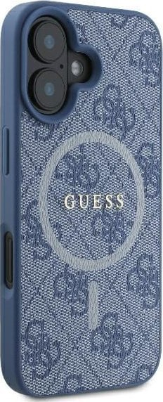 Kapak telefoni Guess GUHMP16MG4GFRB, për iPhone 16 Plus 6.7", MagSafe, blu
