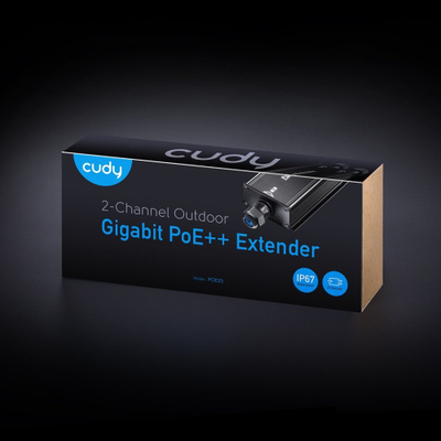 Adapter PoE Cudy POE25, Gigabit Ethernet, 100 V, i zi