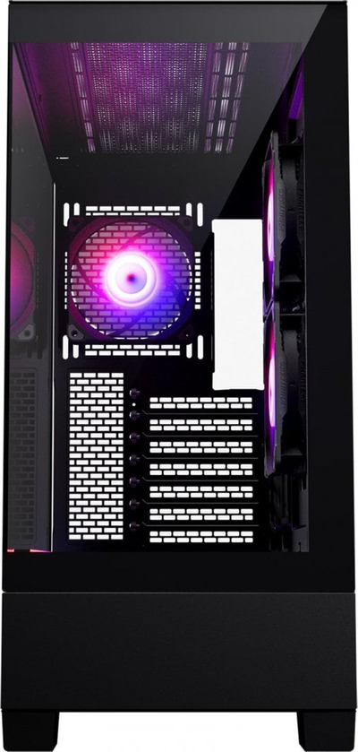 Kasë Phanteks XT View D-RGB, e zezë, Midi Tower