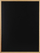 Tabla magnetike Zeller Chalkboard, 80 x 60 cm, plastike, e zezë