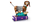 Set LEGO Disney Toy Story 43301, mbajtëse librash, shumëngjyrësh