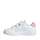 Atlete për kalamaj Adidas Advantage Base 2.0 Jr ID1305, me rripa ngjitës, t’bardha