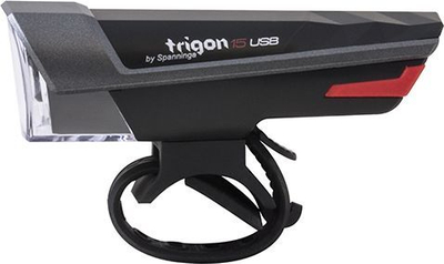 Spanninga Trigon 15 + Pyro Сет за Осветлување на Велосипед
