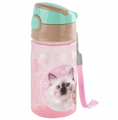 Bidon uji Derform Cleo and Frank C45, 330ml, transparent