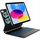 Këllëf tastiere Typecase Edge për iPad 11" 2025 dhe 10.9" 2022, lidhje Smart Connector, pamje fibra karboni, i zi