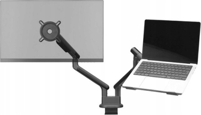 Mbajtëse universale laptopi ONE FOR ALL DM0010, 10-17", deri 9kg, argjendi