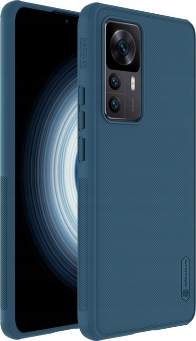 Mbrojtëse telefoni Nillkin Shield Pro Xiaomi 12T Pro, pjesa e pasme e fortë PC, anët fleksibël TPU, blu