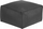 Puf për me u ul MUKKI Pouffe, 50x50x30 cm, material tekstili, i zi