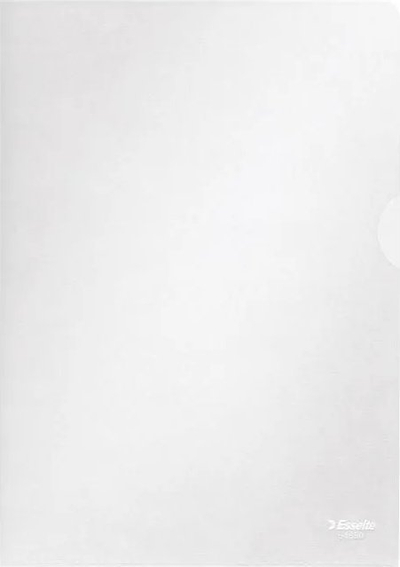 Dosje plastike Esselte Quality Folder A5, plastikë e ricikluar, transparente