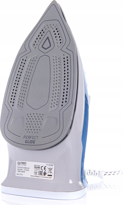 Hekur me stacion avulli First Austria 5618-8, 2400W, rezervuar 400ml, i bardhë