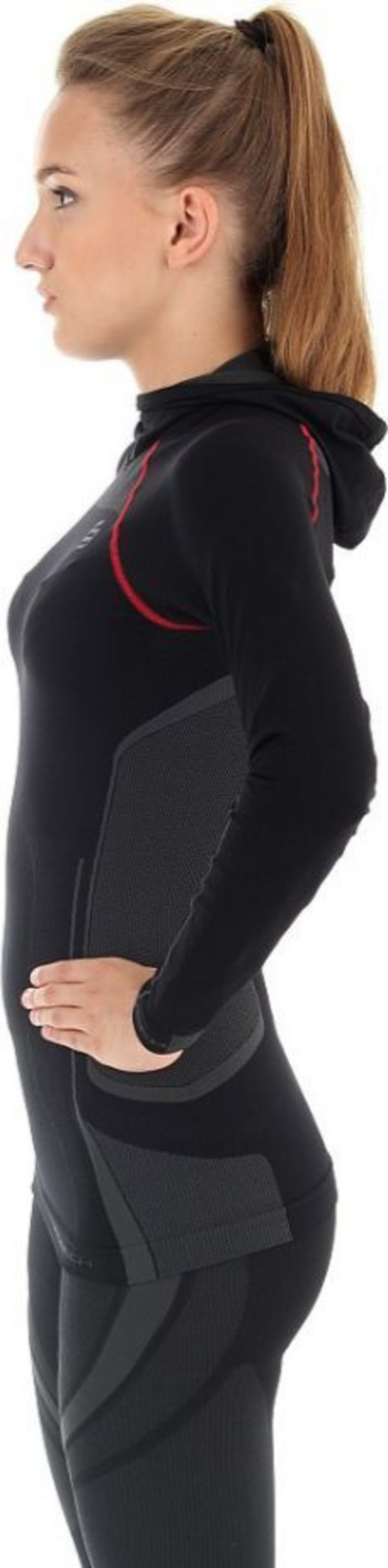 Duks për femra Brubeck FITNESS (LS11360), L, i zi
