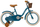 Biçikletë fëmijësh Royalbaby Huffy Vintage 16", me shportë, me rrota ndihmëse, blu