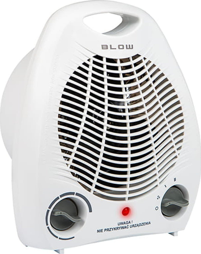 Ngrohës me ventilator BLOW FH A01, 2000W, me termostat, i bardhë