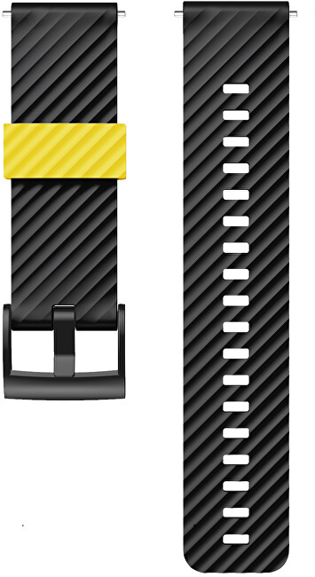 Rripa për orë dore 4wrist Suunto 7, Suunto 9, 9 Baro & Spartan Sport, verdhë/zi
