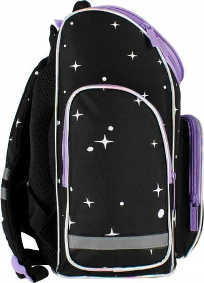 Çantë shpine shkollore Herlitz School Satchel Ballerina, hardbag, një ndarje, e zezë