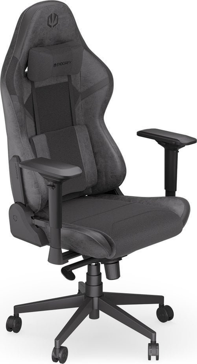 Karrige gaming Endorfy Scrim BK EY8A001 me tapet dyshemeje FP120R EY8G001, deri 120 kg, e zezë