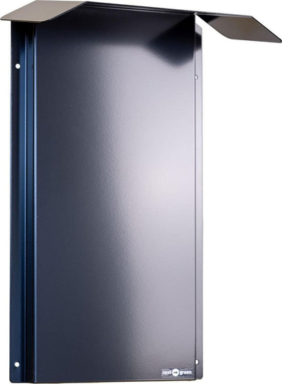 Panel muri për karikues elektrik Next Green Wallplate 250, metalik, i errët