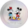 Pjata letre Godan Mickey dhe Minnie, 23 cm, 8 copë, shumëngjyrshe
