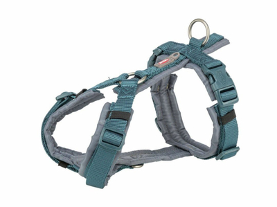 Parzmore për qen Trixie Premium Trekking, 70 85 cm, Petrol Blue Grey