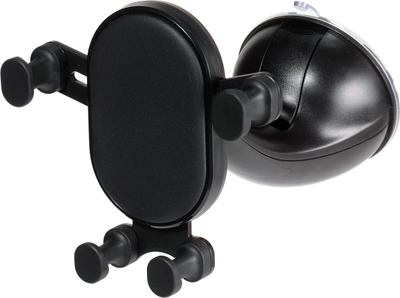Mbajtëse telefoni Butler Car Mount, me kupë thithëse, me mekanizëm graviteti, e zezë